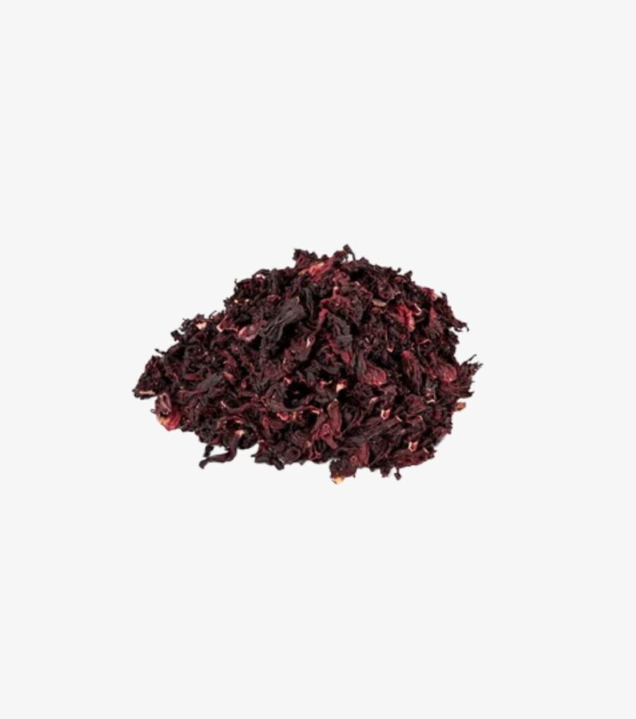 flor de jamaica partida para filtrante