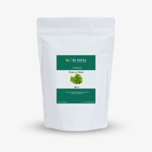 hojas de muña deshidratada